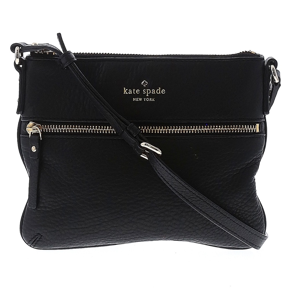 Kate Spade Vegan Leather Black Crossbody Bag - new!